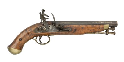 Lot 213 - A .65 CALIBRE 1836 PATTERN CAVALRY FLINTLOCK PISTOL