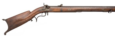 Lot 250 - A .700 CALIBRE SWISS PERCUSSION TARGET RIFLE BY FRERES SIBER A LAUSANNE
