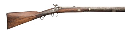 Lot 252 - A .600 CALIBRE PERCUSSION SPORTING RIFLE SIGNED TWIGG