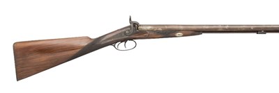 Lot 253 - A D.B.16 BORE PERCUSSION SPORTING GUN BY W. GRIFFITHS