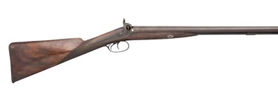 Lot 256 - A D.B. 14 BORE PERCUSSION SPORTING GUN BY WILLIAMS & POWELL
