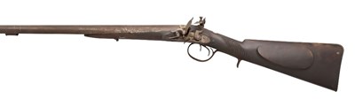 Lot 271 - A D.B. 15 BORE FLINTLOCK SPORTING GUN BY WILLIAM SMITH