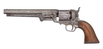 Lot 371 - A .36 CALIBRE COLT MODEL 1851 NAVY REVOLVER