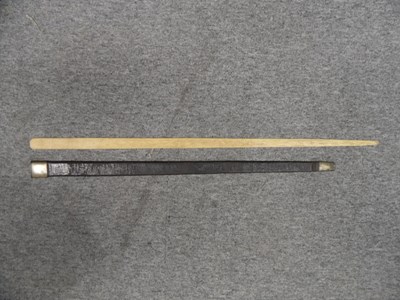 Lot 405 - A LEATHER SCABBARD FOR A BROADSWORD