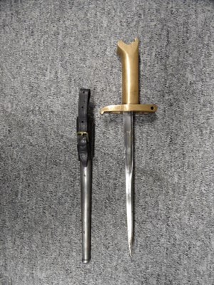Lot 409 - A MODERN COPY OF A PRITCHARD GREENER REVOLVER BAYONET