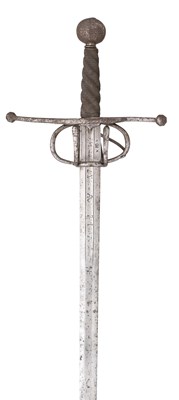 Lot 429 - A GERMAN MILITARY BROADSWORD
