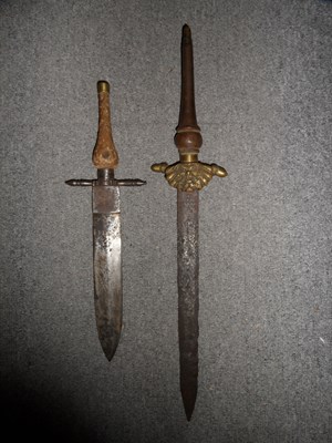 Lot 455 - TWO CONTINENTAL PLUG BAYONETS