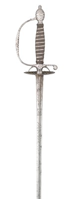 Lot 466 - A GERMAN SMALL-SWORD
