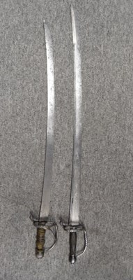 Lot 469 - TWO GERMAN ARMING SWORDS