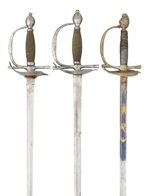 Lot 470 - THREE GERMAN OFFICER'S DEGENS