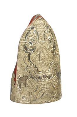 Lot 475 - A PRUSSIAN MITRE CAP