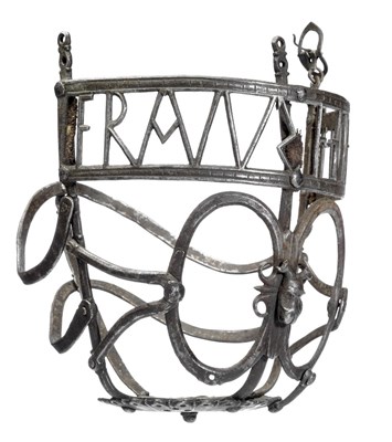 Lot 485 - A RARE GERMAN HORSE MUZZLE