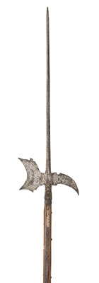 Lot 504 - A GERMAN HALBERD