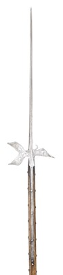 Lot 505 - A GERMAN HALBERD