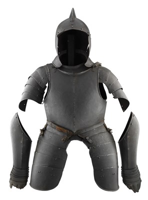 Lot 521 - A SOUTH GERMAN LIGHT FIELD ARMOUR