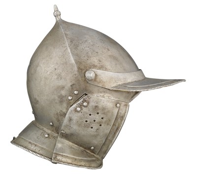 Lot 529 - A SOUTH GERMAN BURGONET