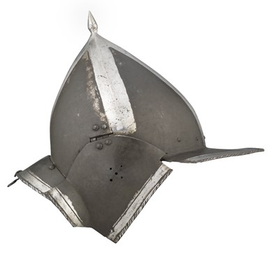 Lot 532 - A SOUTH GERMAN 'BLACK AND WHITE' BURGONET