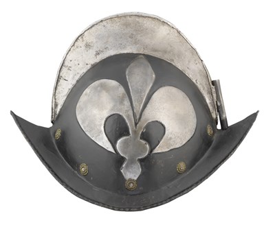 Lot 554 - A GERMAN 'BLACK AND WHITE' COMB MORION