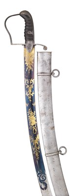 Lot 603 - A 1796 PATTERN LIGHT CAVALRY OFFICER'S SWORD
