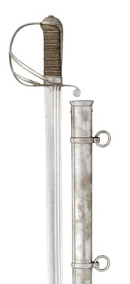 Lot 622 - â€¡ AN UNUSUAL OFFICER'S SWORD