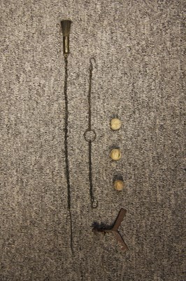 Lot 656 - THREE RIFLE BALLS