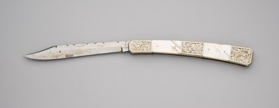 Lot 735 - A FOLDING KNIFE, SHEFFIELD, LATE 19TH CENTURY, PROBABLY JOHN SELLERS & SONS