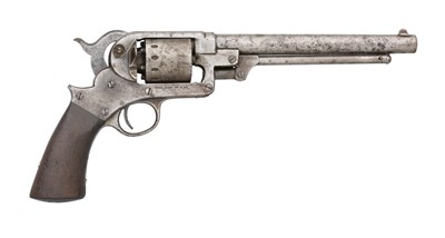Lot 682 - A .44 CALIBRE SIX-SHOT U.S. STARR ARMS COMPANY DOUBLE-ACTION PERCUSSION MODEL 1863 ARMY REVOLVER