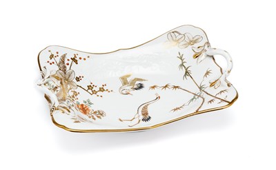 Lot 40 - A SPODE CENTREPIECE DISH, CIRCA 1820