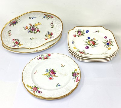 Lot 54 - A PAIR OF SPODE DISHES, CIRCA 1820