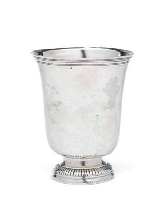 Lot 96 - A FRENCH SILVER BEAKER, JACQUES DEBRIE, PARIS, 1777