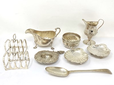 Lot 138 - MISCELLANEOUS ENGLISH SILVER