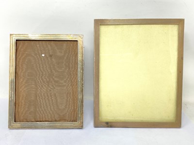 Lot 141 - TWO SILVER-MOUNTED PHOTOGRAPH FRAMES