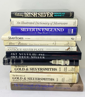 Lot 204 - ELEVEN VOLUMES OF SILVER REFERENCE BOOKS