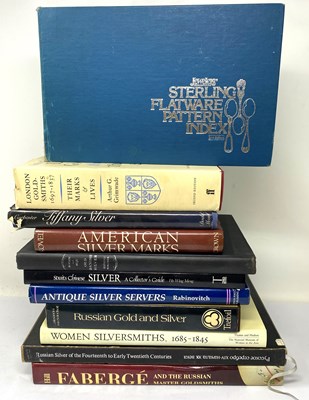 Lot 205 - ELEVEN VOLUMES OF SILVER REFERENCE BOOKS