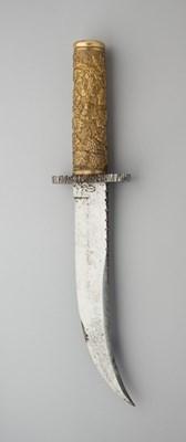 Lot 606 - A LARGE BOWIE KNIFE, JOSEPH RODGERS & SONS, 6 NORFOLK STREET, SHEFFIELD, LATE 19TH CENTURY