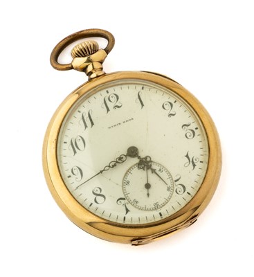 Lot 276 - A CANADIAN GOLD POCKET WATCH, TORONTO, CIRCA 1900