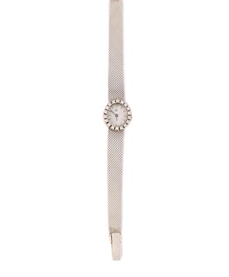 Lot 290 - LADY'S DIAMOND WATCH, 1970s, EBEL