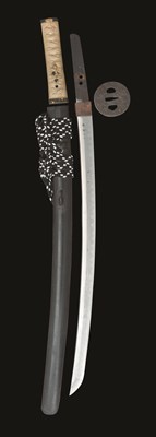 Lot 8 - A JAPANESE SWORD (WAKIZASHI)