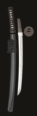 Lot 9 - A JAPANESE SWORD (WAKIZASHI)