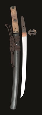 Lot 10 - A JAPANESE SWORD (WAKIZASHI)