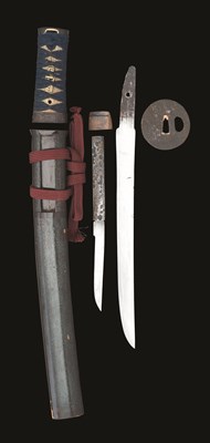 Lot 11 - A JAPANESE DAGGER (TANTO)