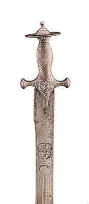Lot 26 - AN INDIAN SWORD (TALWAR)
