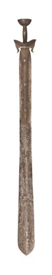 Lot 27 - A SOUTH INDIAN BEARING SWORD