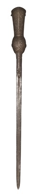 Lot 29 - AN INDIAN GAUNTLET SWORD (PATA)