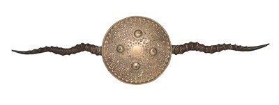 Lot 36 - AN INDIAN PARRYING SHIELD (MADU)