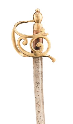 Lot 64 - A RARE DUTCH EAST INDIA COMPANY SWORD