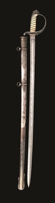 Lot 84 - A FINE SCOTTISH SILVER-HILTED PRESENTATION SWORD TO CAPTAIN ALEXANDER EWING BY THE NON-COMMISSIONED