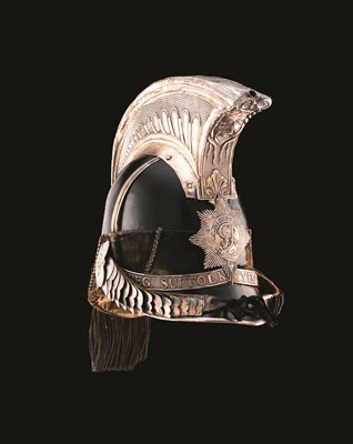 Lot 93 - AN OFFICER'S HELMET
