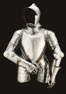 Lot 127 - A COMPOSITE SOUTH GERMAN INFANTRY HALF-ARMOUR