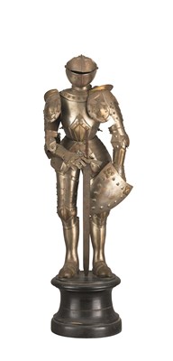 Lot 136 - A MINIATURE FULL ARMOUR IN 16TH CENTURY STYLE